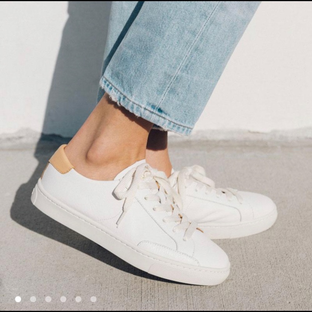 Soludos Ibiza Classic Leather Sneaker - Only Worn Once!!!
